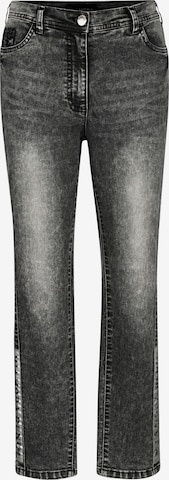 MIAMODA Regular Jeans in Grey: front