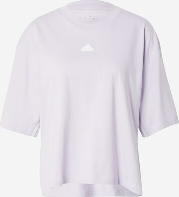 T-shirt fonctionnel ADIDAS SPORTSWEAR en violet : devant