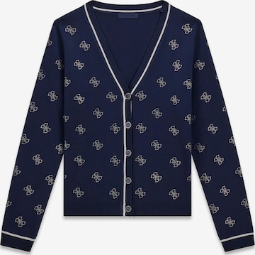 mėlyna GUESS Kardiganas: priekis