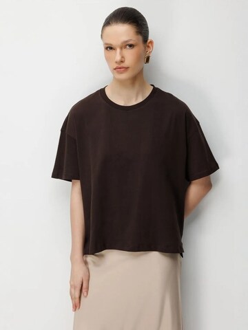 MixRay Shirt in Bruin: voorkant