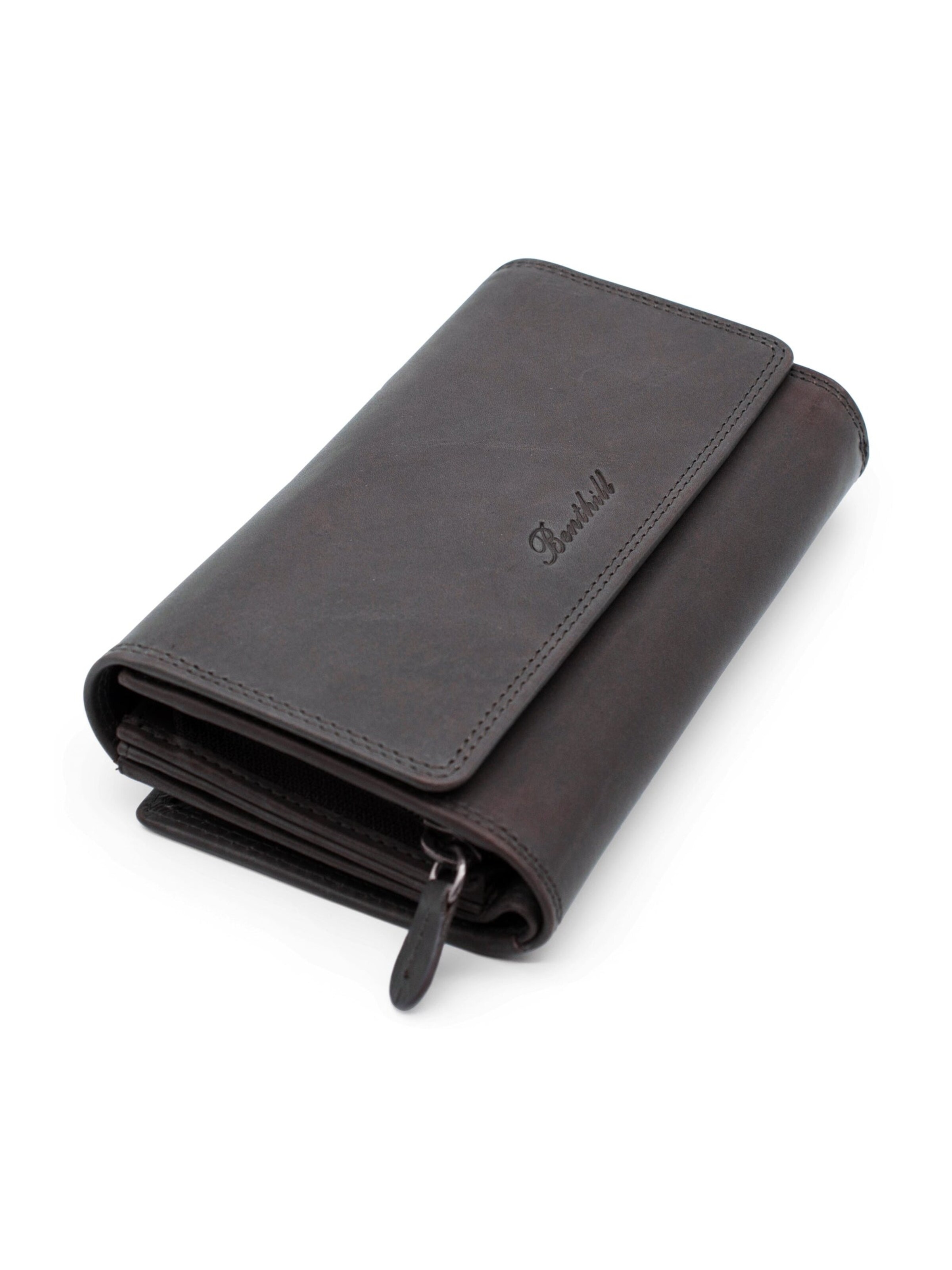 Benthill Wallet in Grey: front