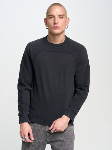 BIG STAR Sweatshirt 'Olvin' in Black: front