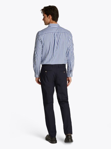 TOMMY HILFIGER - Regular Calças com pregas 'HARLEM' em azul: atrás