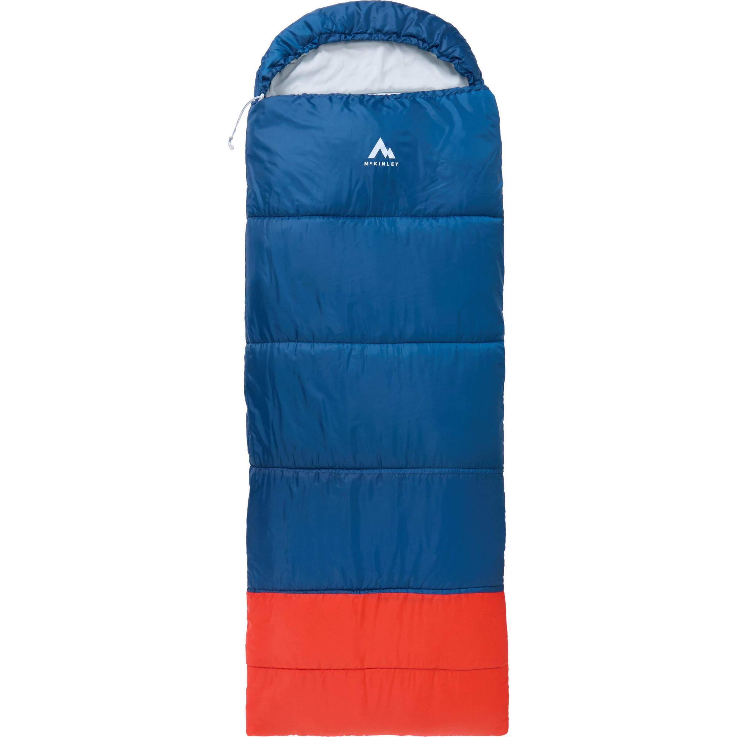 MCKINLEY Sleeping Bag 'SoftNest' in Blue: front