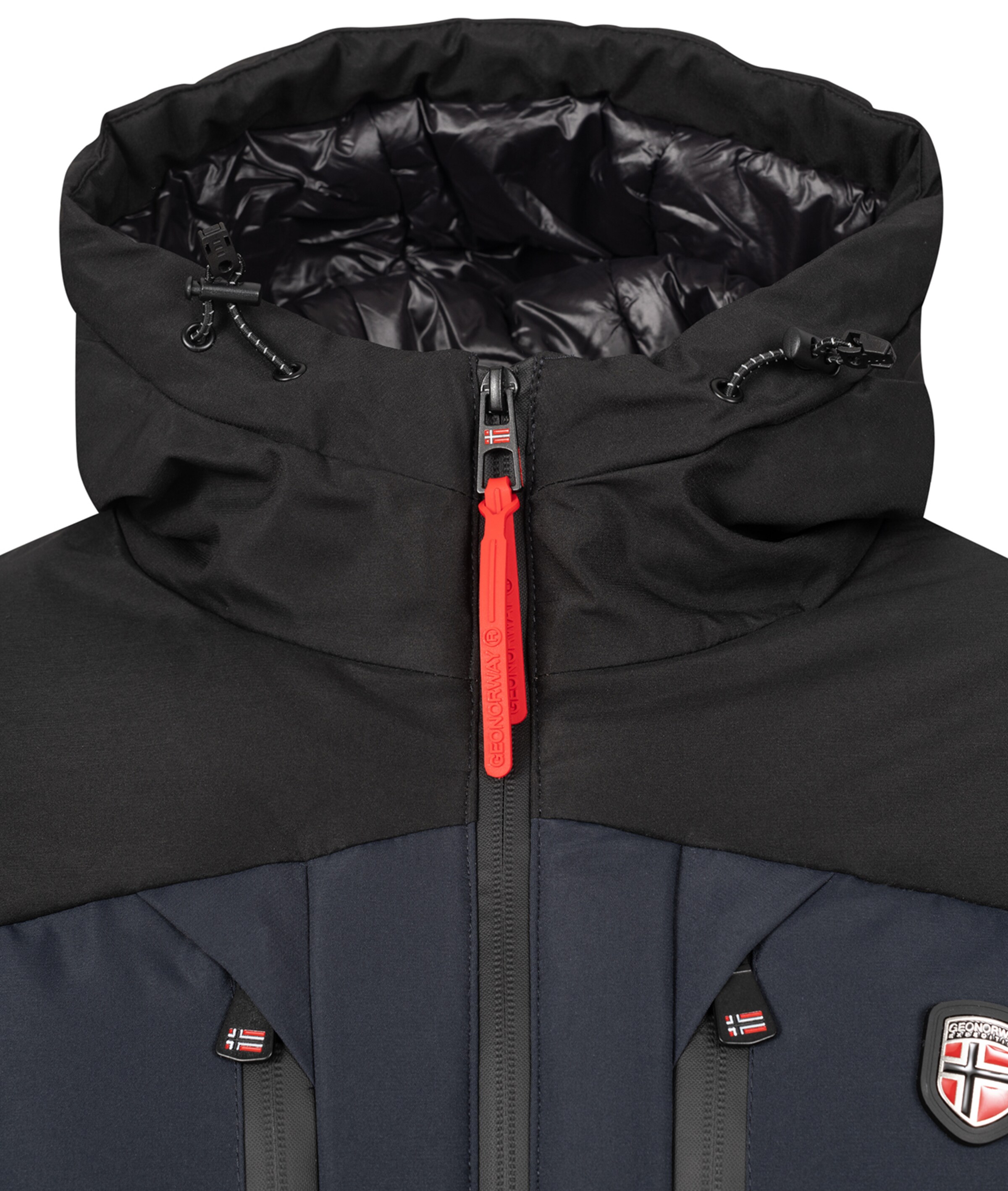 Geo Norway Winter Jacket in Blue
