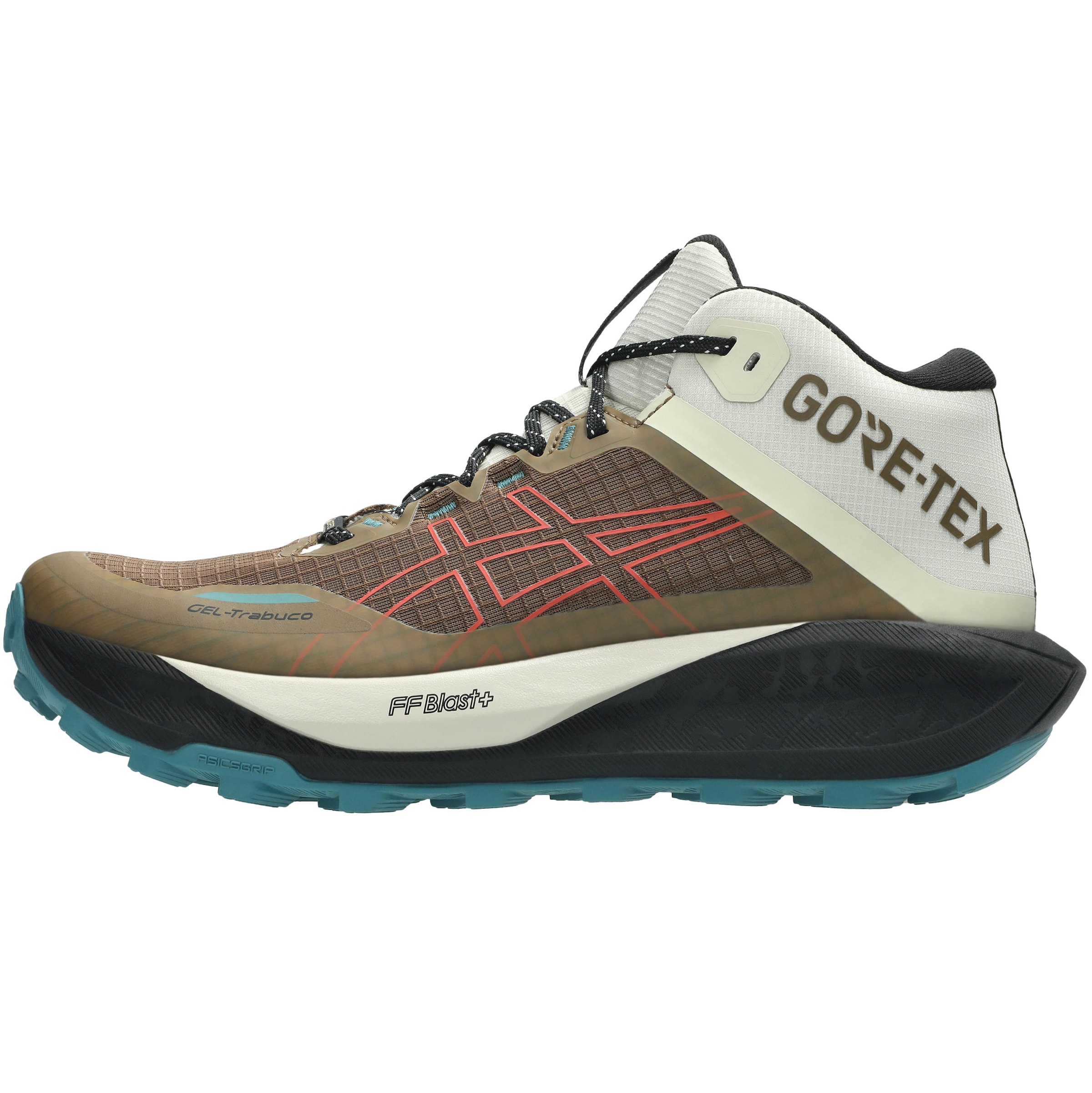 ASICS Flats ' Gel Trabuco MT GTX ' in Brown: front