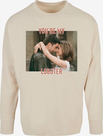 ABSOLUTE CULT Shirt 'Friends - You're My Lobster' in Beige: voorkant