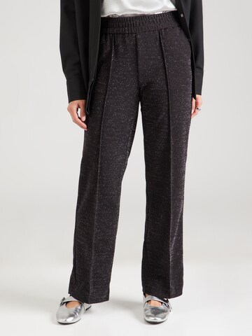 ONLY Regularen Hlače 'ONLPOPTRASH-SUKI ALYA' | črna barva: sprednja stran