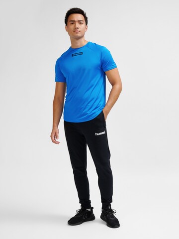 Hummel Performance shirt 'Topaz' in Blue