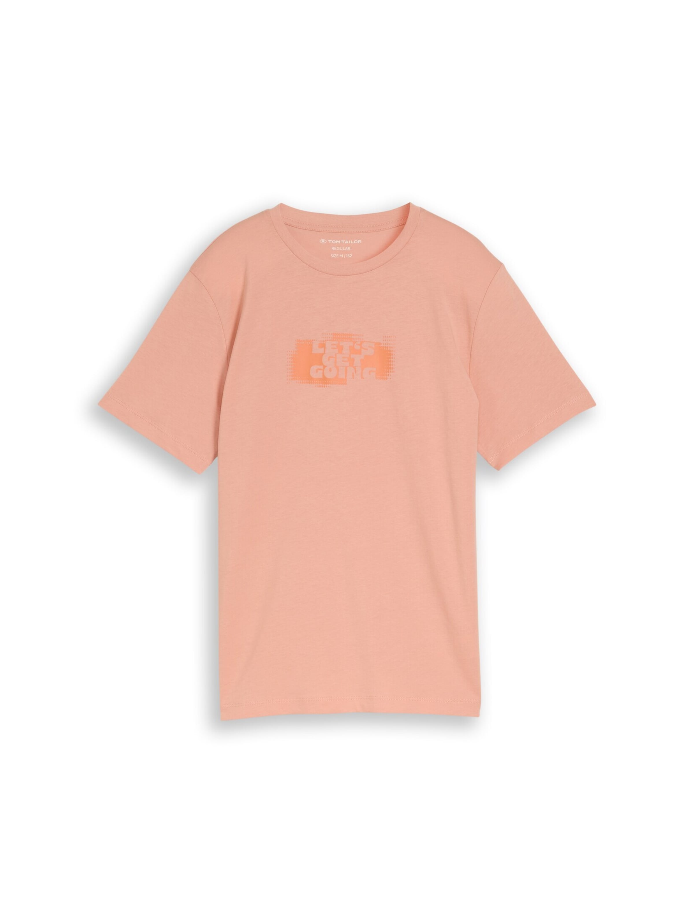 TOM TAILOR Shirt in Orange: front