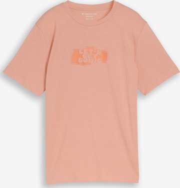 TOM TAILOR Shirt in Orange: front