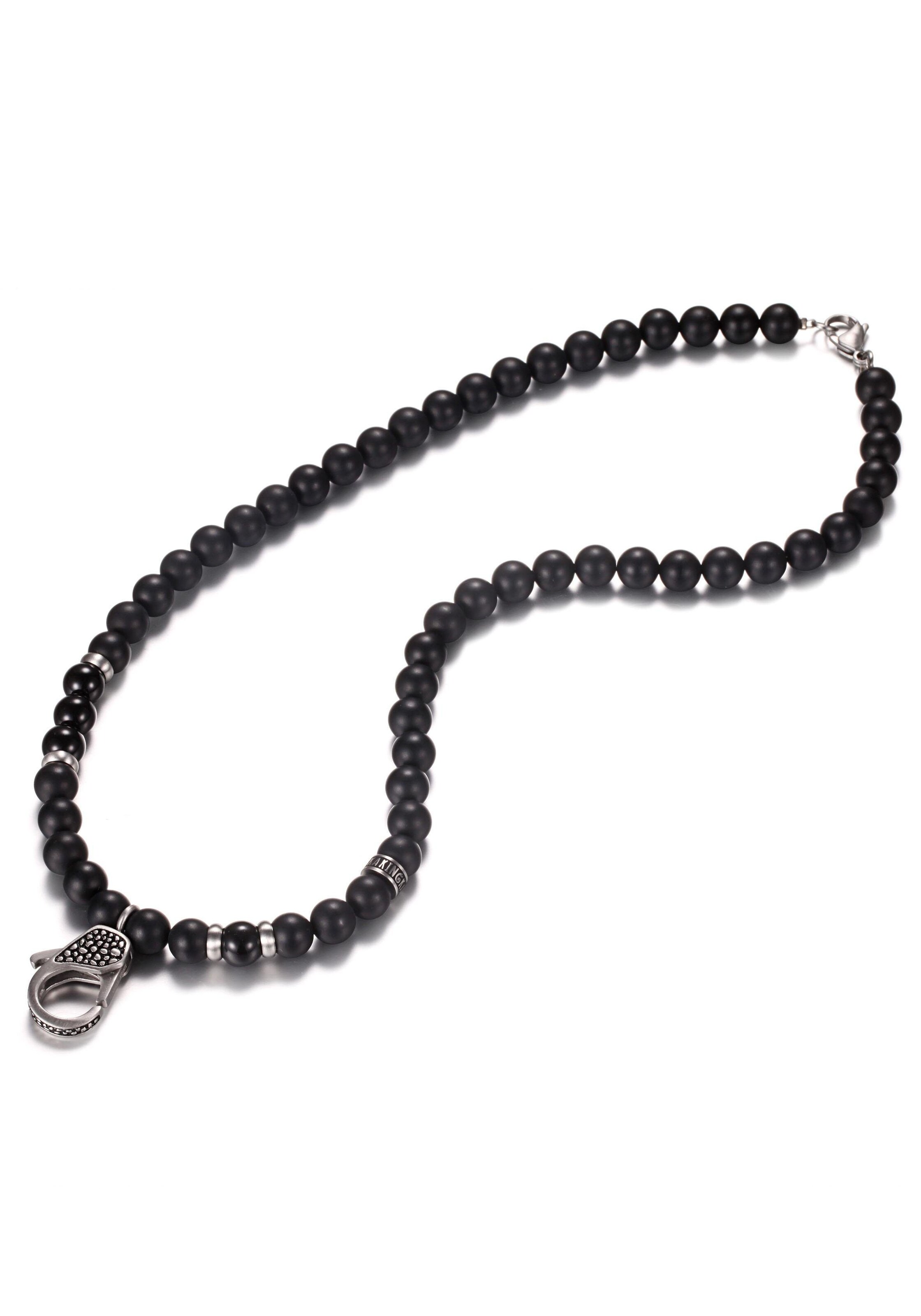 Kingka Necklace in Black: front