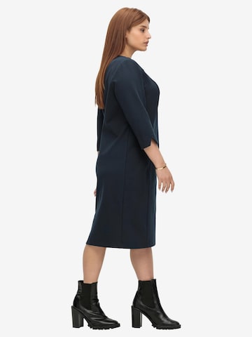 SHEEGO Sheath Dress in Blue