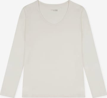 Chemise de nuit ' Mix & Relax ' SCHIESSER en blanc : devant