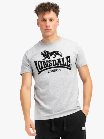 pilka LONSDALE Marškinėliai: priekis