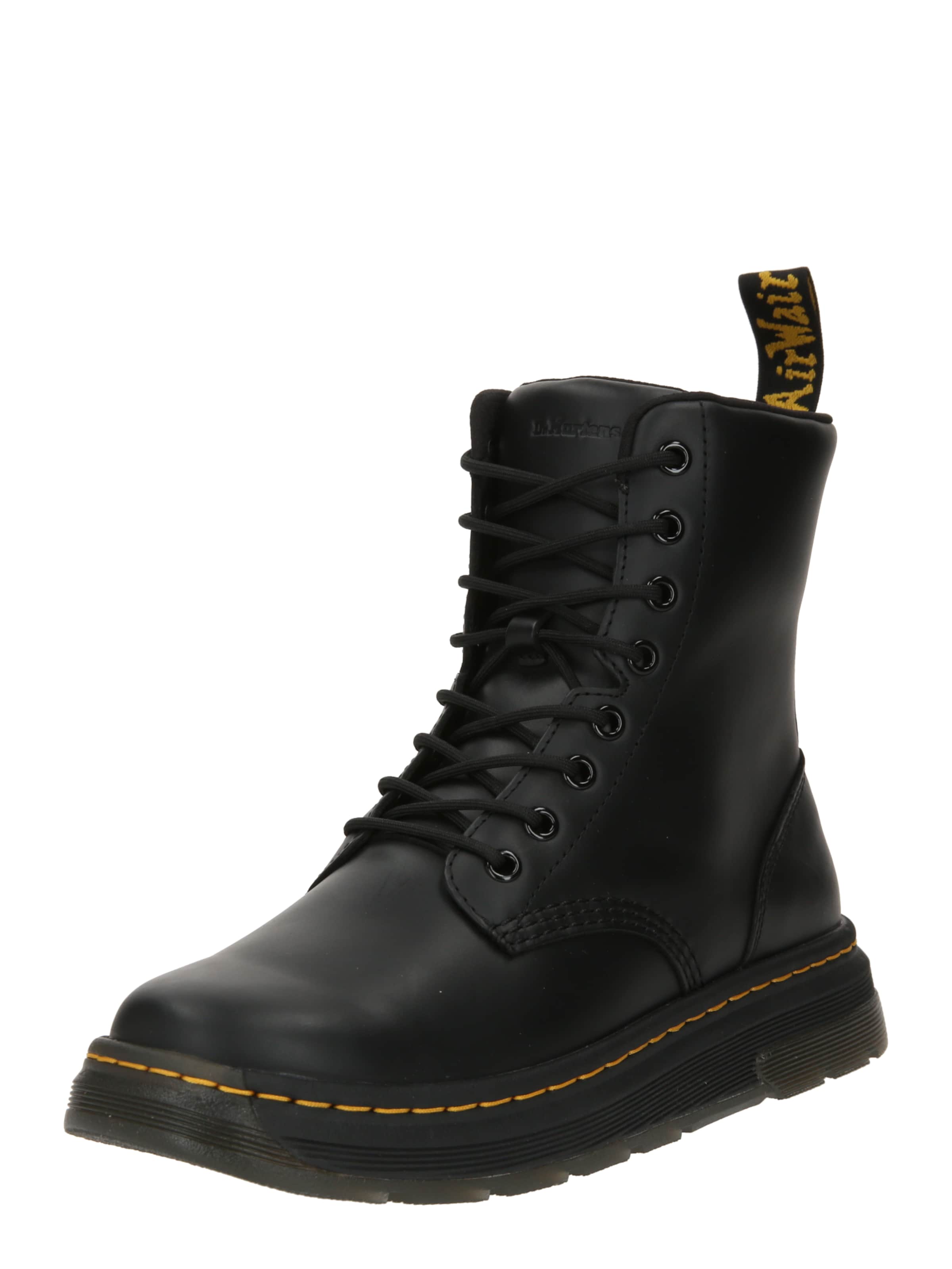 juoda Dr. Martens Suvarstomieji batai 'Crewson': priekis