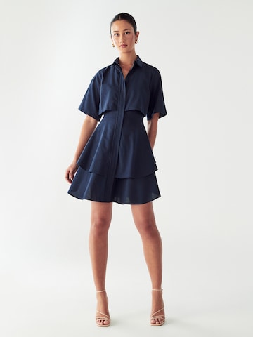 Willa Jurk 'Hugh' in Blauw: voorkant