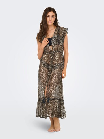 ONLY Jurk 'ONLLilja' in Beige: voorkant