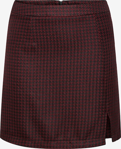 PIECES Skirt in Wine red / Black, Item view