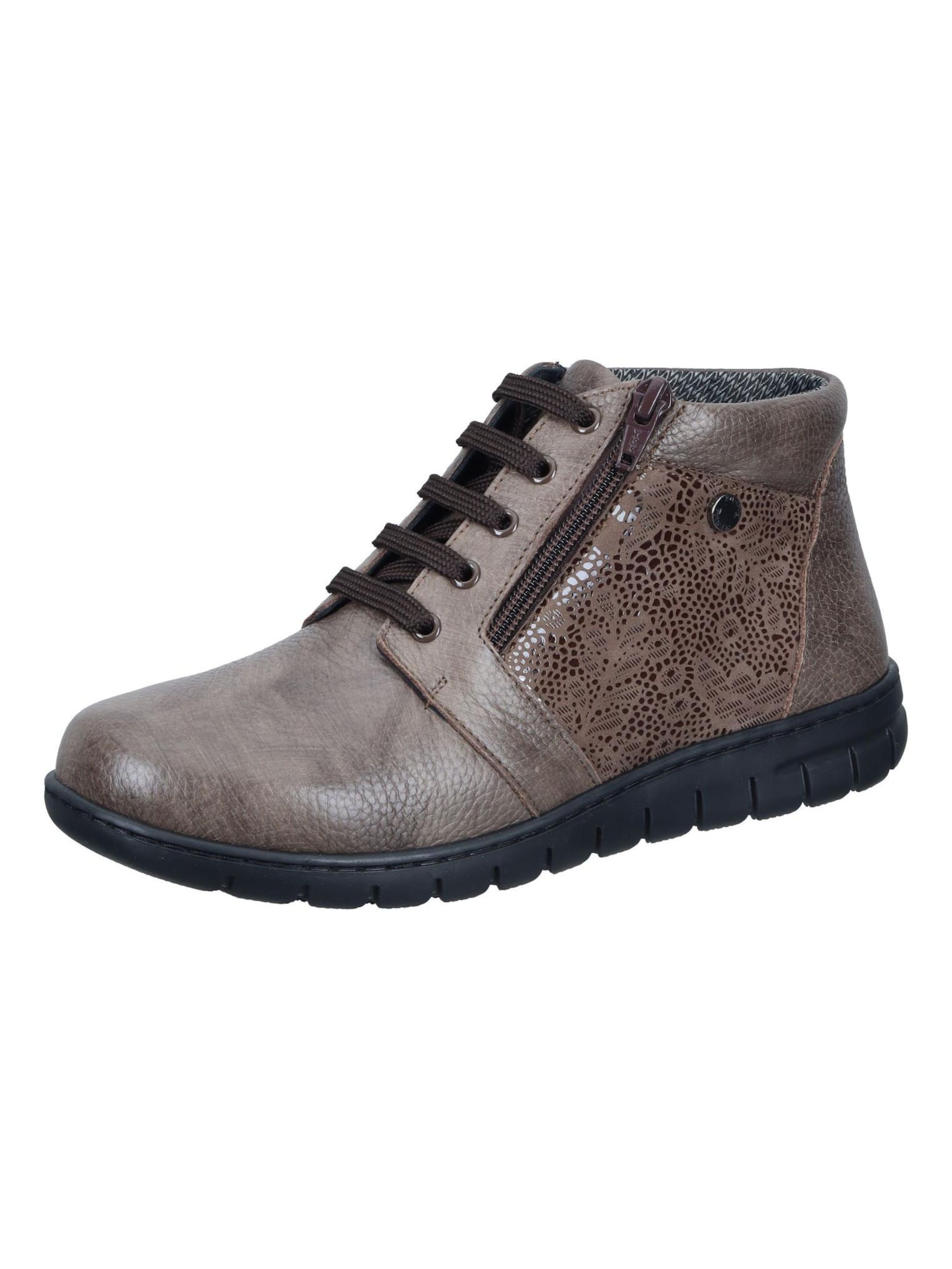 Comfortabel Stiefelette‌‌‌‌‌‌‌‌ in Beige: Vorderseite