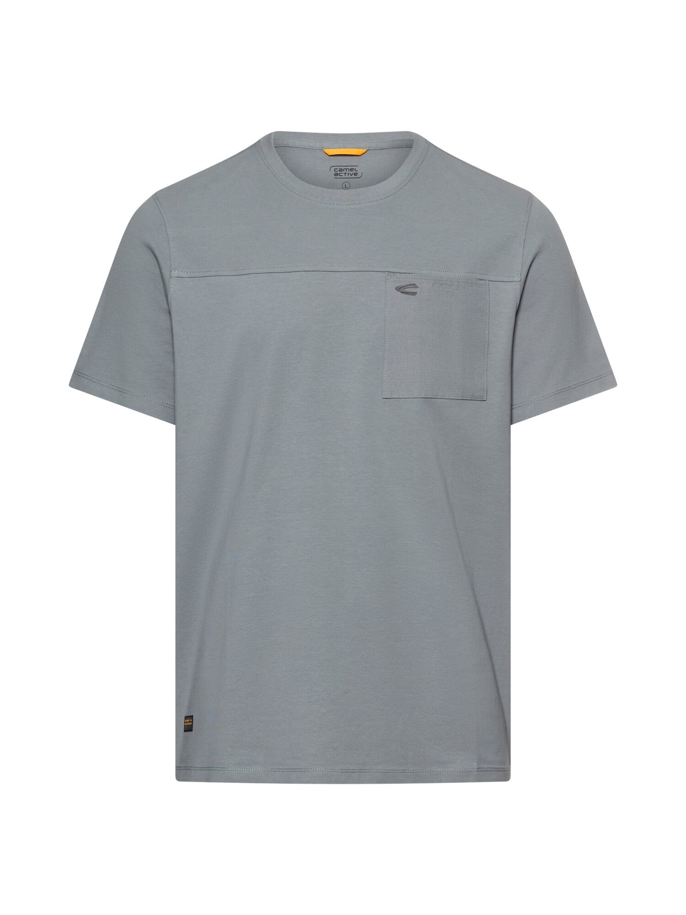 CAMEL ACTIVE T-Shirt in Grau: Vorderseite