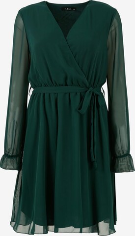 Robe-chemise LELA en vert : devant