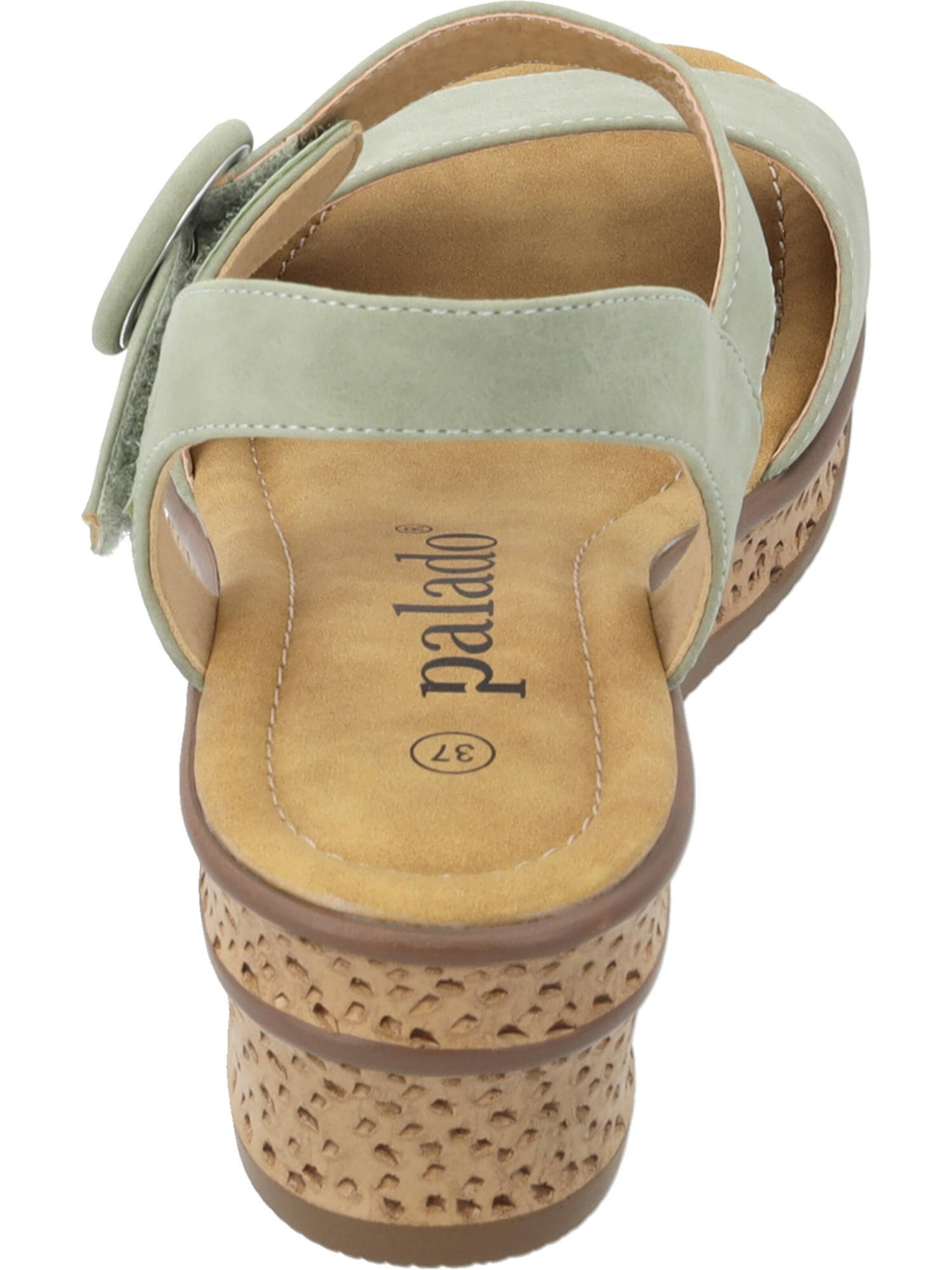 Palado Sandalen met riem 'Helys' in Groen