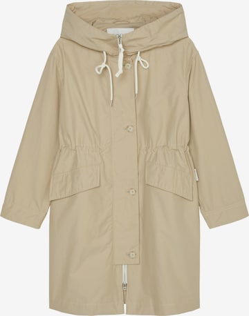 Marc O'Polo DENIM Between-seasons parka in Beige: front