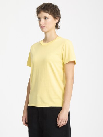 T-shirt 'Solid Stone EMB' Volcom en jaune