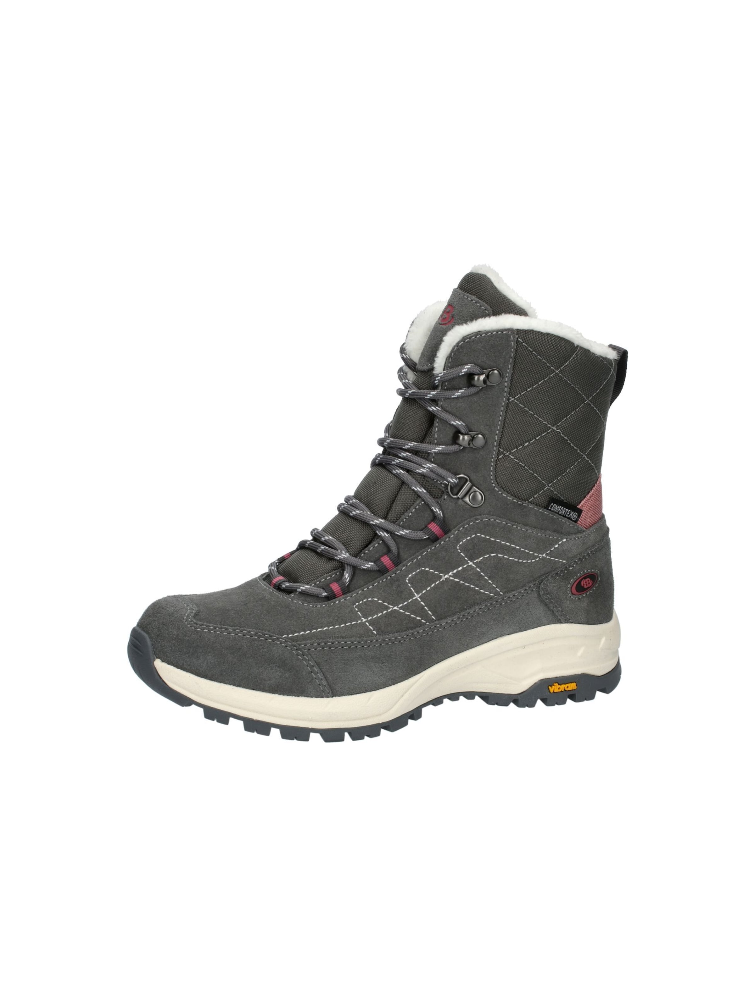 Brütting Snowboots 'Royston' in Grijs: voorkant