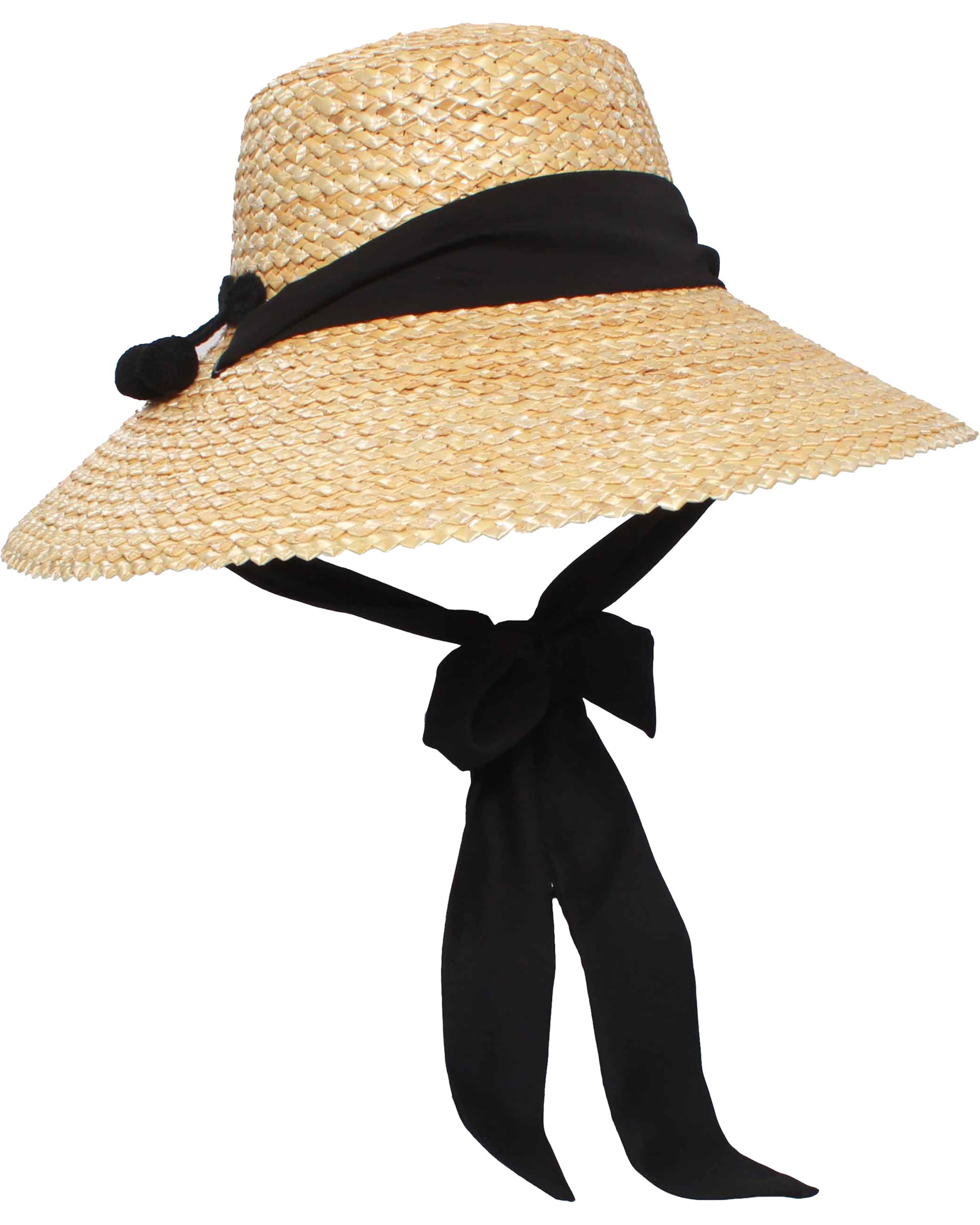 LOEVENICH Hut in sand / schwarz, Produktansicht