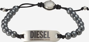 DIESEL Armband i silver: framsida