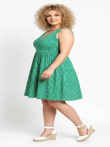 Robe Shape Of You en vert