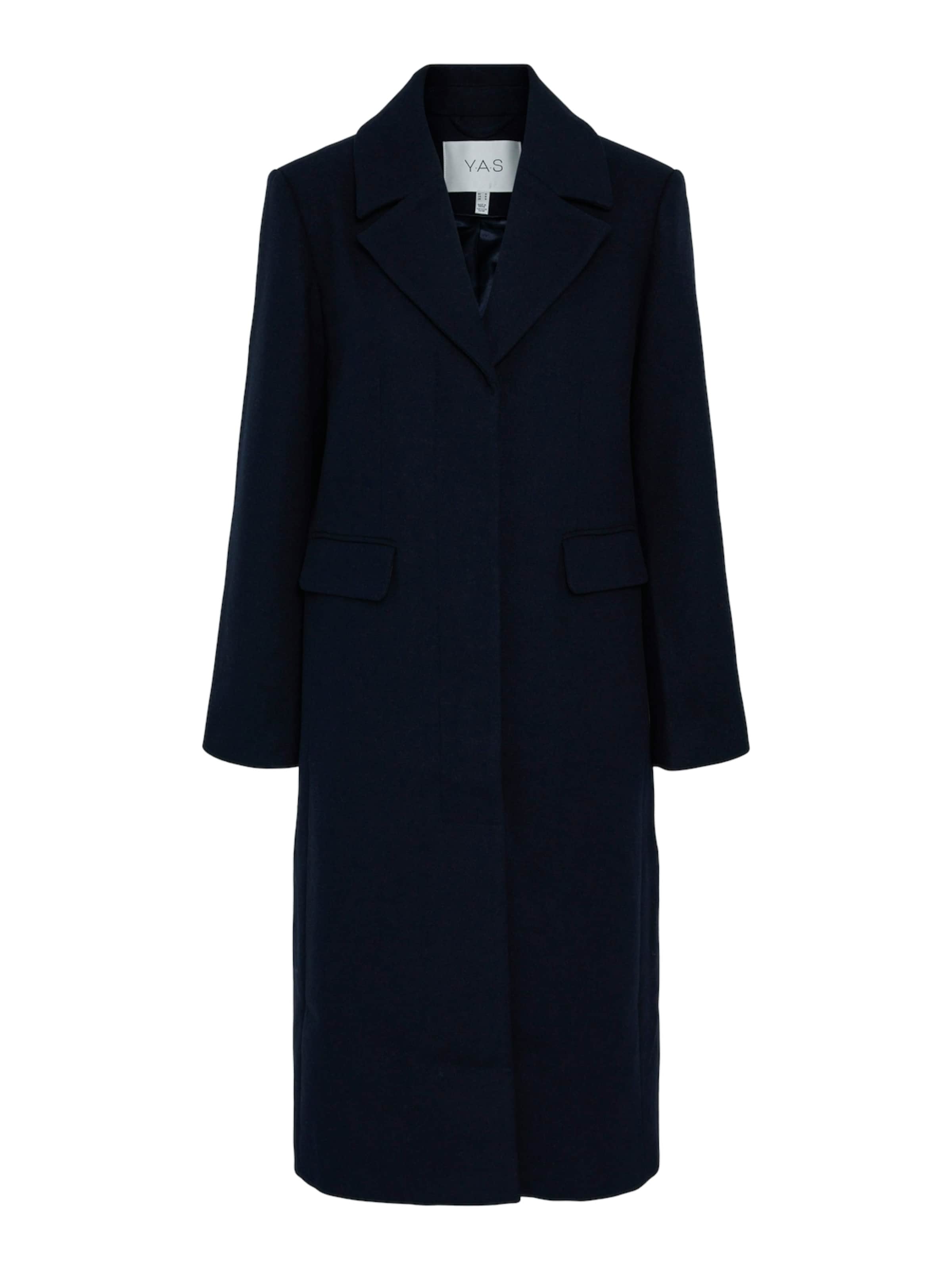 YAS Prechodný kabát 'YASLima' - Modrá: predná strana