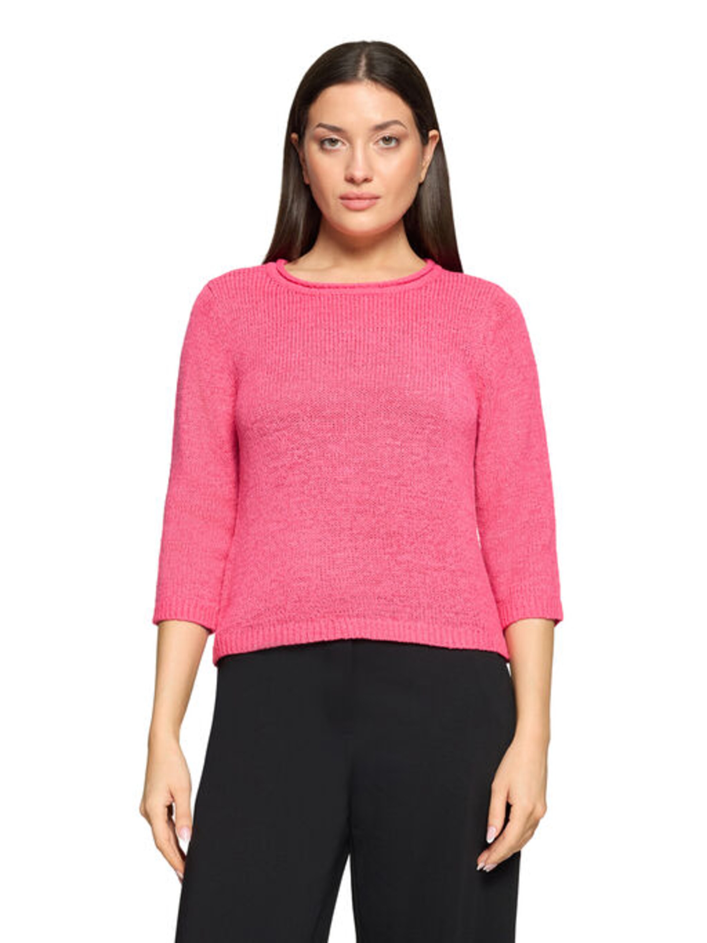 Pull-over Betty Barclay en rose : devant
