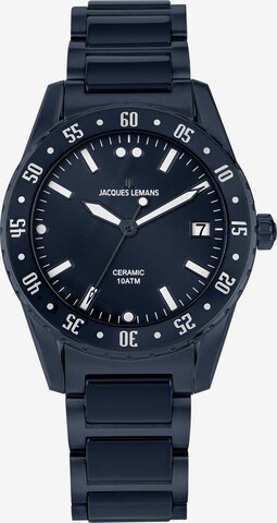 Jacques Lemans Analog Watch in Blue: front