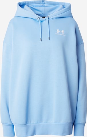 UNDER ARMOUR Спортивный свитшот 'Essential' в Синий: спереди