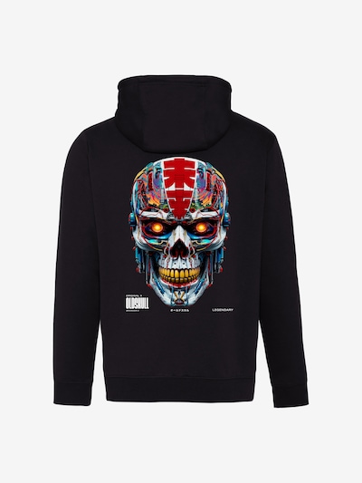 Oldskull Sweatshirt 'Xtreme Vivid Skull' in Mixed colours / Black, Item view