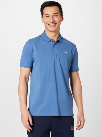 T-Shirt 'Donos' HUGO en bleu : devant