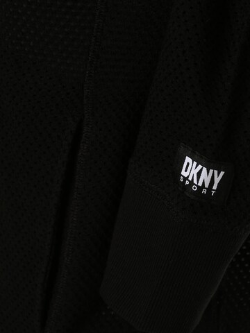 DKNY Zip-Up Hoodie in Black