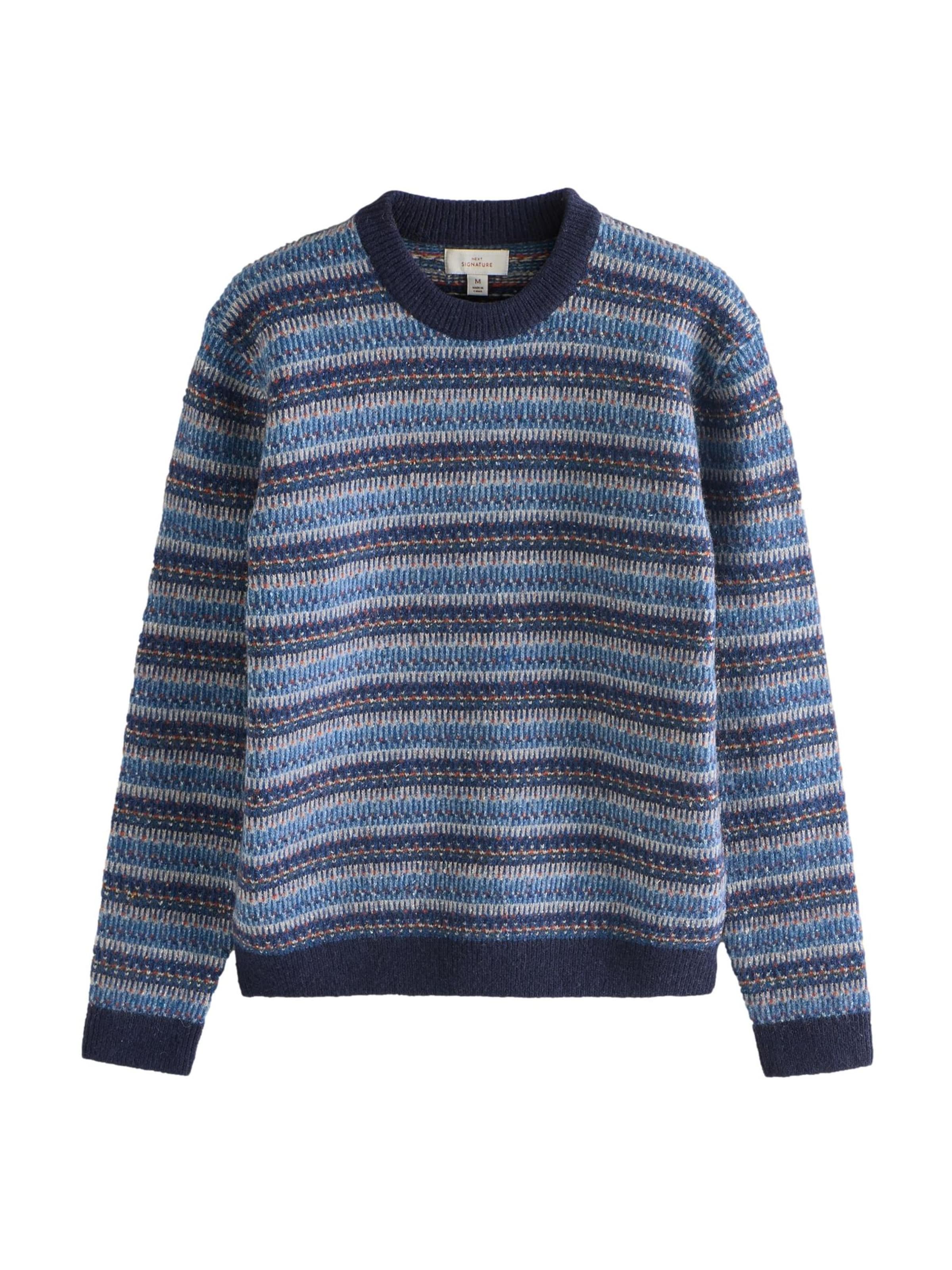 Next Sweater in Blue: front