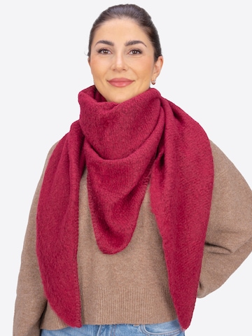 Seasons of April Sjaal in Rood: voorkant