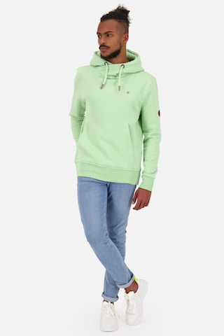 Alife and KickinSweater majica 'JohnsonAK' - zelena boja