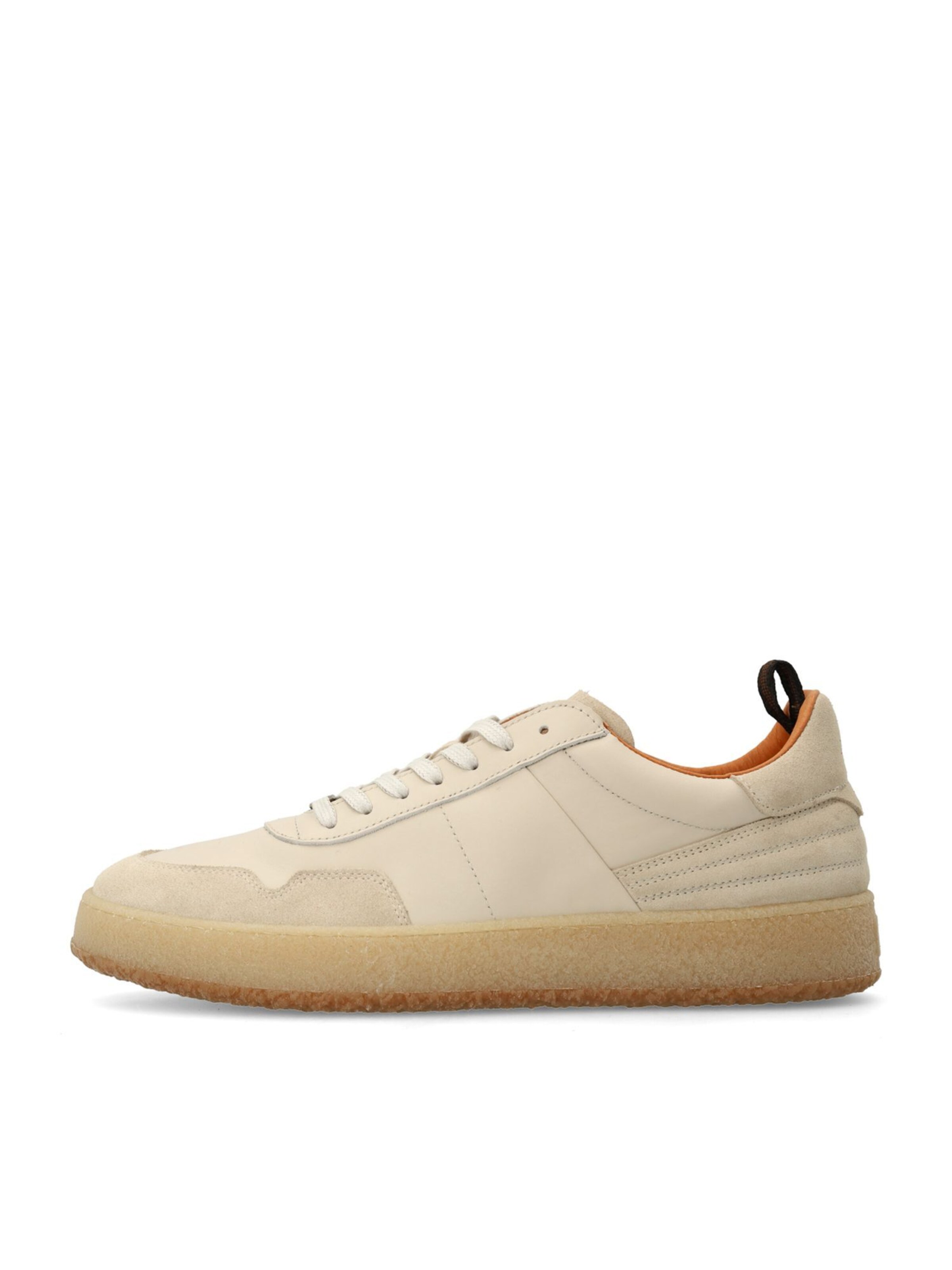MANFIELD Sneakers laag in Beige