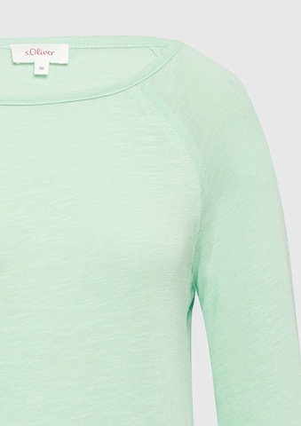 T-shirt s.Oliver en vert