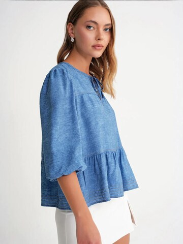 MixRay Blouse in Blue
