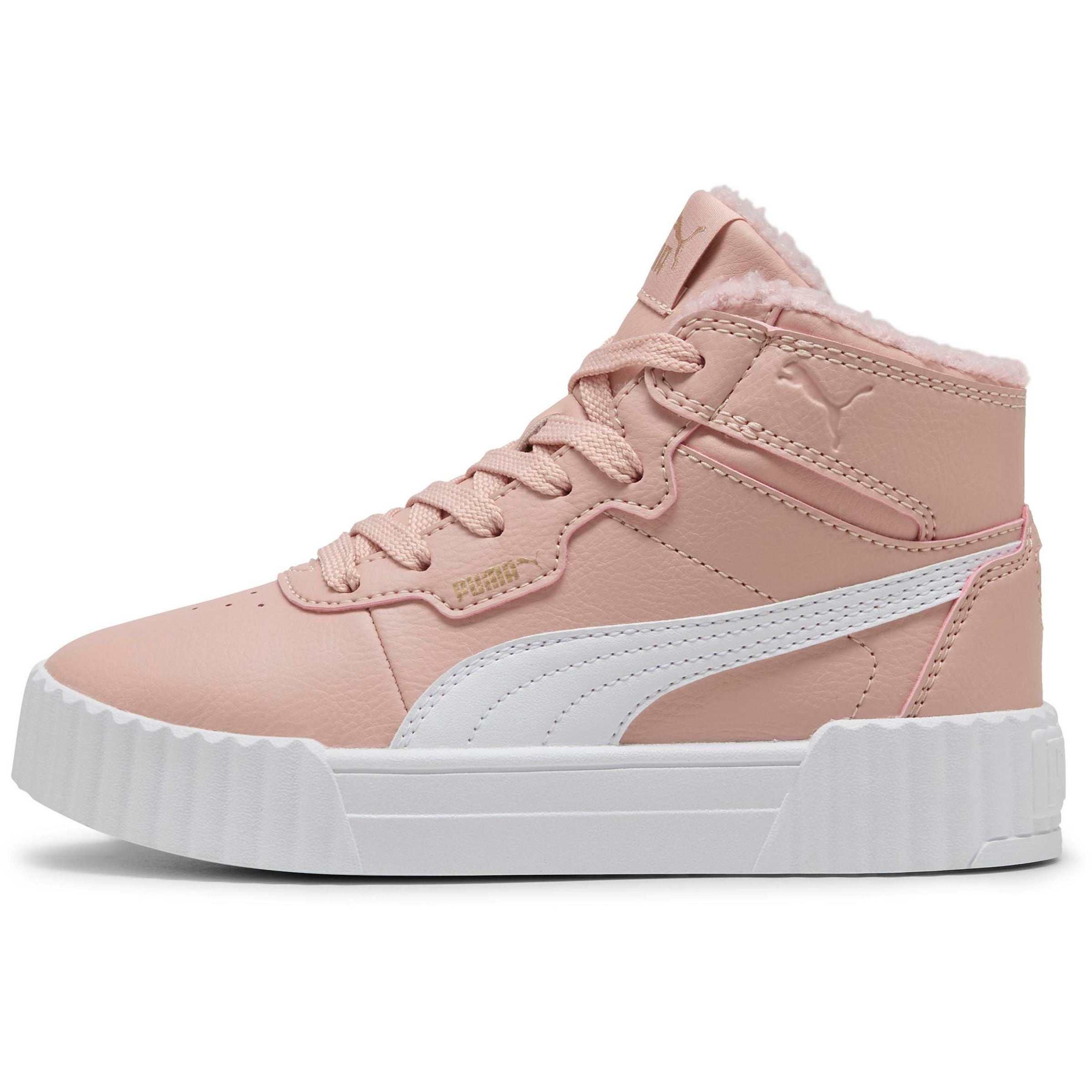 PUMA Sneakers 'Carina 3.0 Mid WTR PS' in Pink: front