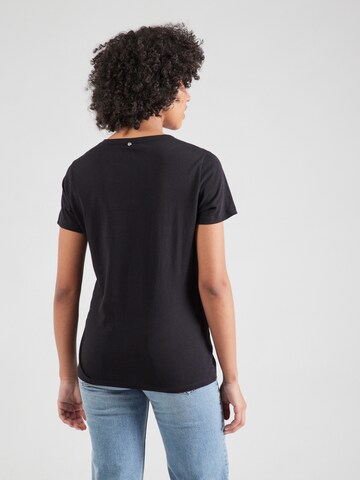 BOSS - Camiseta 'C Elogo 21' en negro: frente