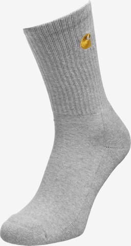 Chaussettes Carhartt WIP en gris : devant