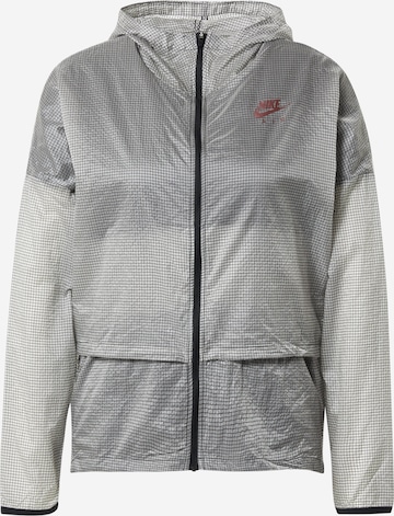 NIKE - Chaqueta deportiva en blanco: frente